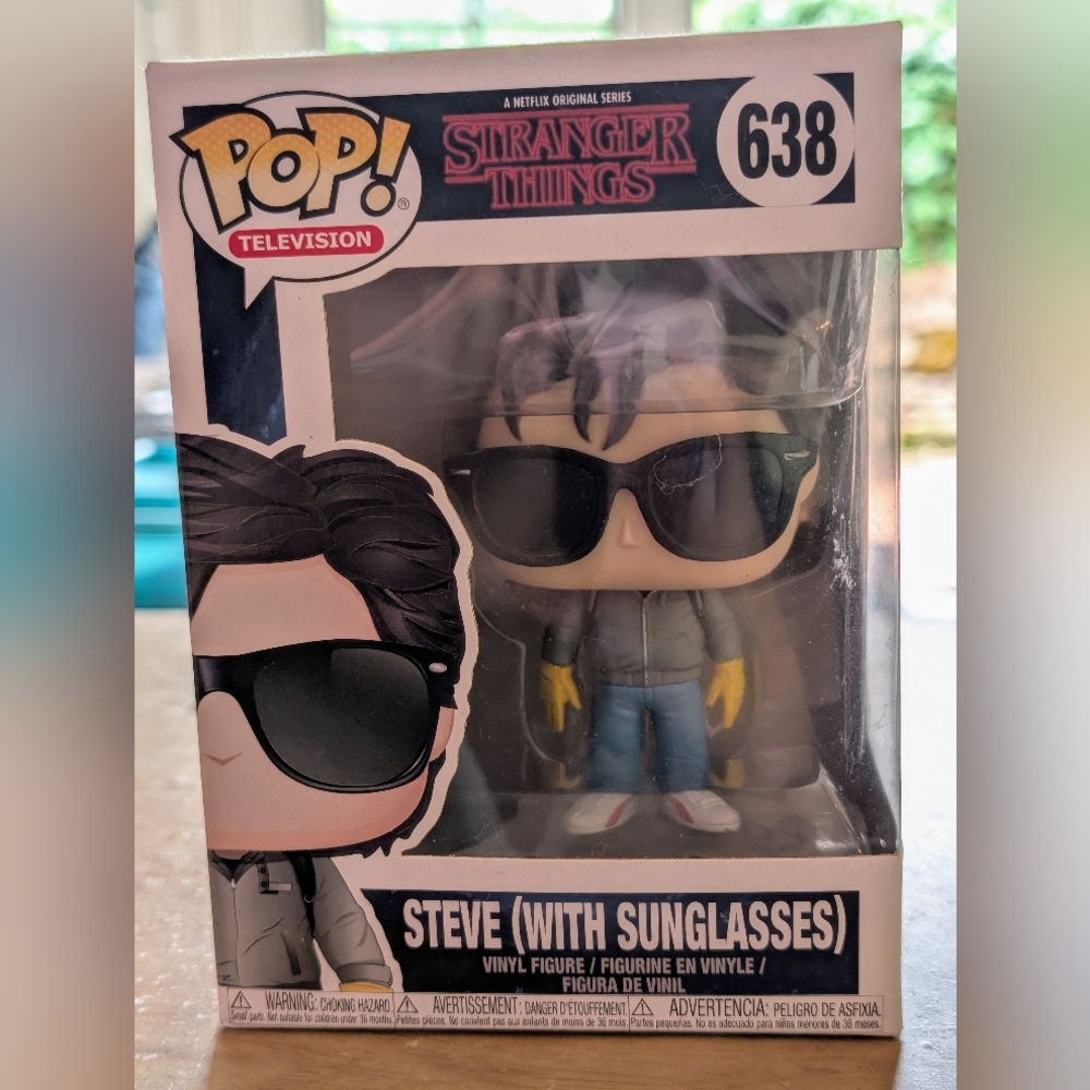 Funko Pop Steve with Sunglasses Vinyl Figure